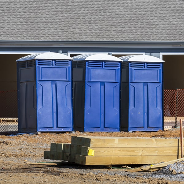 are there any restrictions on where i can place the porta potties during my rental period in Kenvil New Jersey